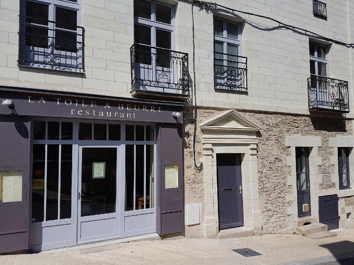 L'Hotellerie De La Toile A Beurre Ancenis Exterior foto